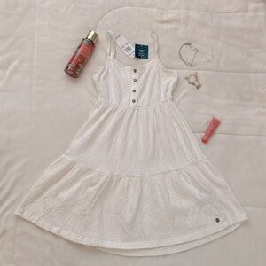 NWT Roxy Beach Hangs white dress